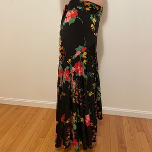 CAbi Floral Wrap Skirt XS Never Worn New without Tags